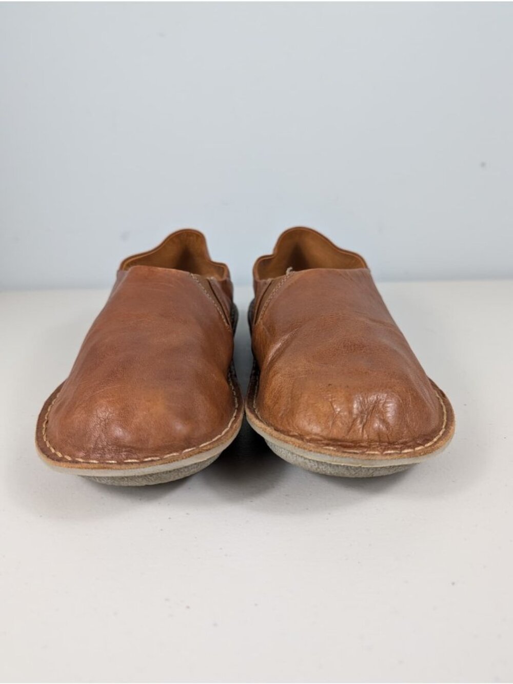 VIBAe Zuma brown leather shoes unisex W12 M9
